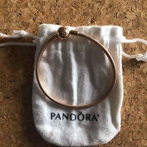 Pandora Rose Snake Chain Bracelet